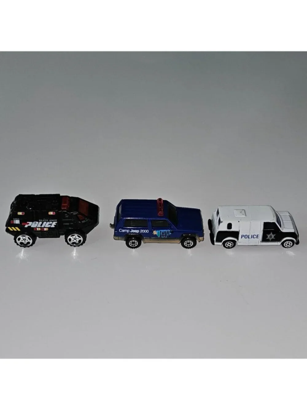 6 Emergency Rescue Vehicle Mixed Lot Fire Truck Police Car Matchbox Blaze Buster
